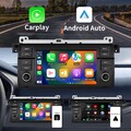 Apple Carplay Android 14 Autoradio GPS RDS WiFi Für BMW 3er E46 M3 Rover 75 MGZT