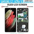 Für Samsung Galaxy S21 Ultra 5G G998 OLED LCD Display Touchscreen Digitizer SCHWARZ