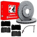 Zimmermann SPORT BREMSSCHEIBEN 345mm + BELÄGE VORNE passend für AUDI A6 A7 C7 4G
