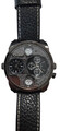 OULM 9316 Herren Männer Uhr Watch 51mm Leder Quarz Armbanduhr