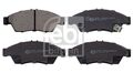 Bremsbelagsatz  Scheibenbremse vorne Febi Bilstein 116348 für SUZUKI