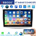 Autoradio 2+64GB Android 13 Carplay GPS WiFi RDS Für VW Passat B6 B7 CC Magotan