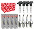 4x FEBI BILSTEIN Zündspule +4x NGK Zündkerze Laser Iridium für Mazda 3 BL