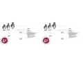 2 x Querlenkerstift CORTECO für FORD TOURNEO, TRANSIT, TRANSIT CONNECT V408