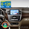 Android 14 Autoradio 6+128G Navi Apple Carplay für Mercedes-Benz M-Klasse W166