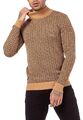 Redbridge Herren Strickpullover Pullover Rollkragenpullover Strickpulli Sweater