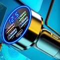 Bluetooth 5.0 FM Transmitter Autoradio Adapter LED Display Freisprechen Auto Kit