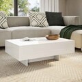 Couchtisch Beistelltisch Kaffeetisch Wohnzimmer Hochglanz Schwarz/Weiß vidaXL