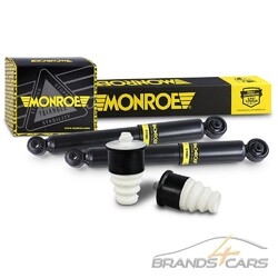 2x MONROE STOßDÄMPFER + ANSCHLAGPUFFER FEDERUNG HINTEN FÜR FIAT 500 AB BJ 07Erstausrüster-Qualität | Schneller Versand ab Lager