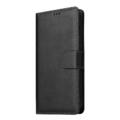 Handy Tasche Schutz Hülle für Apple Samsung Case Etui Book Wallet Cover Schwarz