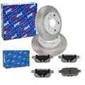 JAPKO BREMSSCHEIBEN 259mm+ BELÄGE HINTEN passend für VITARA SX4 S-CROSS SWIFT 4