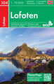 Lofoten, Wander - Radkarte 1 : 75 000|Landkarte
