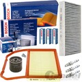 BOSCH INSPEKTIONSPAKET passend für SEAT MII SKODA CITIGO VW UP / 1.0 /  60-75 PS