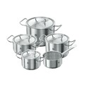 Topf-Set ZWILLING TWIN CLASSIC LBH 53x40x25 cm silber Kochtopf Suppentopf Töpfe
