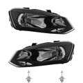 Scheinwerfer Set rechts & links H4 für VW Polo 6R 6C 6R_ inkl. Osram Lampen