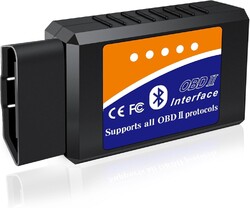 OBD2 Diagnosegerät Bluetooth Adapter Stecker Scanner Auto für Android + iPhone G
