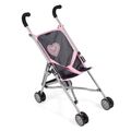 Bayer Chic 2000 Mini-Buggy Puppenwagen Kinderwagen ROMA Melange grau-navy NEU