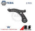210309 LINKS RECHTS QUERLENKER SATZ VORNE OUTER NIEDRIGER ABS 2PCS NEU