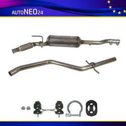 Dieselpartikelfilter z Katalysator fürem CITROEN C5 2.0HDi, PEUGEOT 407, 508 