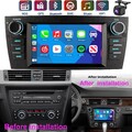Für BMW 3er E90-E93  Android 14 Autoradio 7" GPS Navi Navigation CarPlay +Kamera