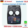Für Nissan Qashqai J10 2007-2013 Carplay Android Autoradio GPS NAVI BT WIFI DAB+