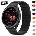 Silikon Magnet Armband Uhrenarmband für Garmin Vivoactive 6 5 4 3/Venu 2 Plus SQ