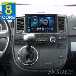 8-Core Android 14 Autoradio Carplay GPS Für VW T5 Multivan Transporter 2010-2015