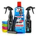 Sonax Frostschutz Auto Set Antifrost Klarsicht + 2x ADBL Enteiser + Eiskratzer