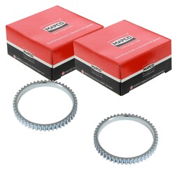 2x MAPCO ABS-RINGE VORNE passend für FORD USA WINDSTAR LINKS+RECHTS | 76606