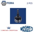 302015100306 GELENK ANTRIEBSWELLE HINTEN MAGNETI MARELLI 2PCS NEU OE QUALITÄT