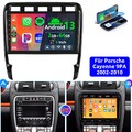 2+64G Android 13 Autoradio Carplay GPS Wifi BT Für Porsche Cayenne 9PA 2002-2010
