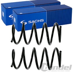 2X SACHS FAHRWERKSFEDERN VORNE PASSEND FÜR OPEL COMBO TIGRA LINKS+RECHTS