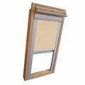 Dachfensterrollo Verdunkelung für Velux Dachfenster VL/VF/VT - beige-karamell