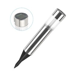 Solarleuchte Garten Edelstahl Solarlampen LED Wegbeleuchtung Solarlampe IP65 Neu