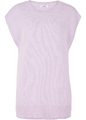 Neu Gemütlicher Strick-Pullunder Gr. 36/38 Zartflieder Damen Pullover