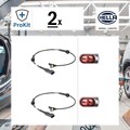 2x ORIGINAL® Hella Sensor, Raddrehzahl Vorne für Ford FOCUS I Turnier FOCUS I