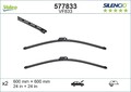 VALEO Wischblatt Scheibenwischer SILENCIO FLAT BLADE SET 577833 für BENTLEY SPUR