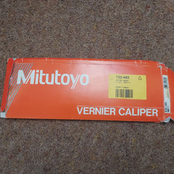Mitutoyo Metall 7"" VERNIER SATTEL 180 mm MIKROMETER