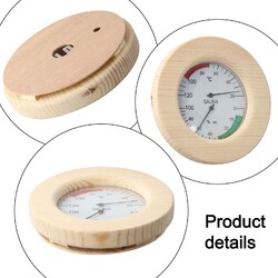 Hygrometer Thermometer Kombination perfekt f??r verschiedene Innenbereiche