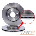 2x BREMSSCHEIBE Ø288 BELÜFTET VORNE FÜR MERCEDES BENZ C-KLASSE W203 S203 180-280