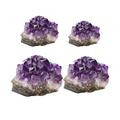 Natürliche Amethyst Quarz Geode Druzy Kristall Cluster Probe Reinem Aura