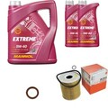 MAHLE Inspektionspaket MANNOL 7L 5W-40 EXTREME für BMW 5er Touring X5