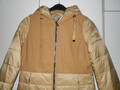 STRANDFEIN Steppmantel,Übergangsmantel Gr.36, Farbe Camel Materialmix ,Neu TOP !
