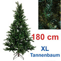 Künstlicher Weihnachtsbaum Tannenbaum Christbaum XL PVC 180cm Tanne mit Ständer