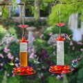 Outdoor Vogelfutterstation Vogelfutter Spender Futterspender Vögel Futtersäule