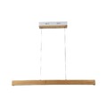 Pendellampe Esstischlampe Hängeleuchte Holzlampe braun Wohnzimmerlampe LED 110cm