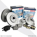 Bosch Bremsscheiben + Beläge vorne + hinten Vw T4 Bus Kasten Multivan Für Pr=1Lu