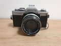 Minolta XG 9 mit 55mm 1:1.7 analoge Spiegelreflexkamera