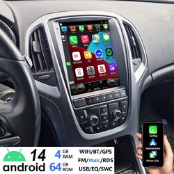 4+64G Android 14 Autoradio Carplay GPS NAV RDS BT Für Opel Astra J Buick Excelle