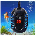 25-100 Watt Digitale Aquarium Wasser Heizung Heizstab Heizer Regelheizer HOT